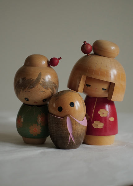 KOKESHI VINTAGE PAR SEKIGUCHI TOA / 10,5 CM