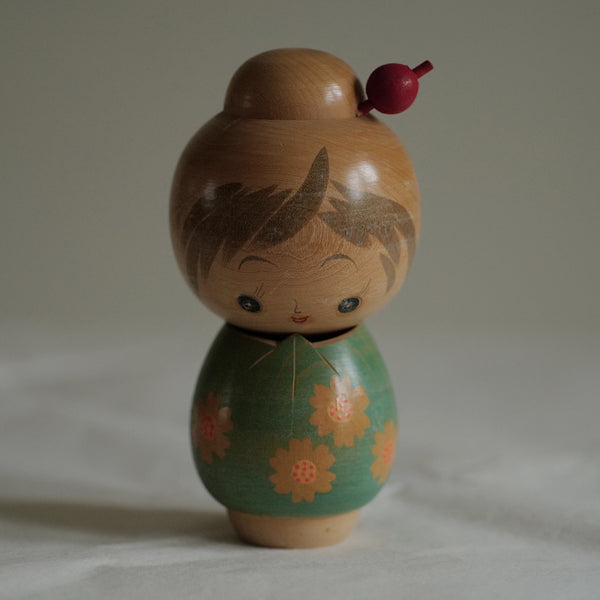 KOKESHI VINTAGE PAR SATO SUIGAI / 14,50 CM