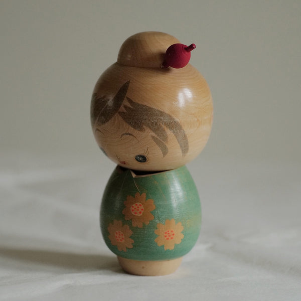 KOKESHI VINTAGE PAR SATO SUIGAI / 14,50 CM