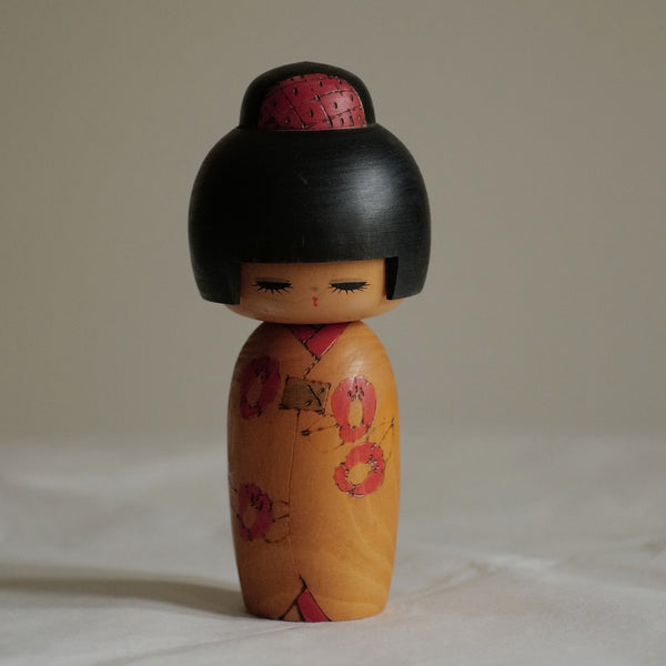 KOKESHI VINTAGE PAR FUMIO TOMIDOKORO / 19 CM