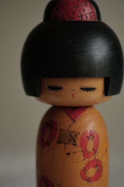 KOKESHI VINTAGE PAR FUMIO TOMIDOKORO / 19 CM