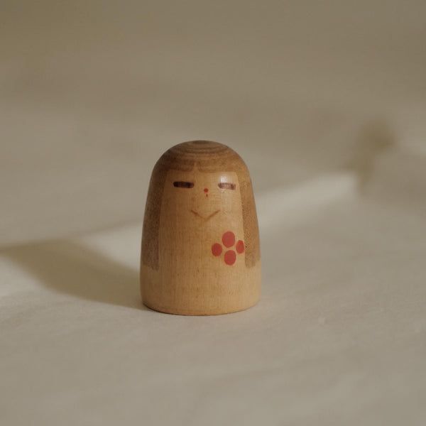PETITE KOKESHI VINTAGE PAR SANPEI YAMANAKA / 5 CM