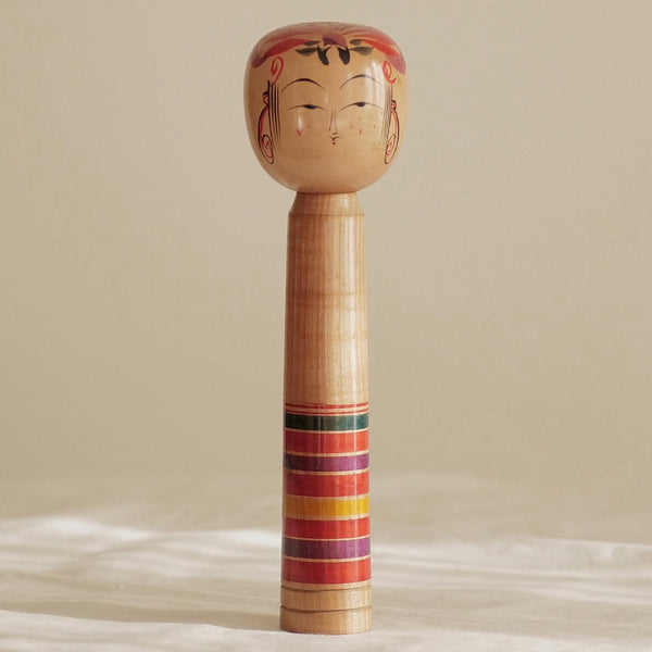 KOKESHI YAJIRO VINTAGE PAR SATO YOSHIAKI / 27 CM