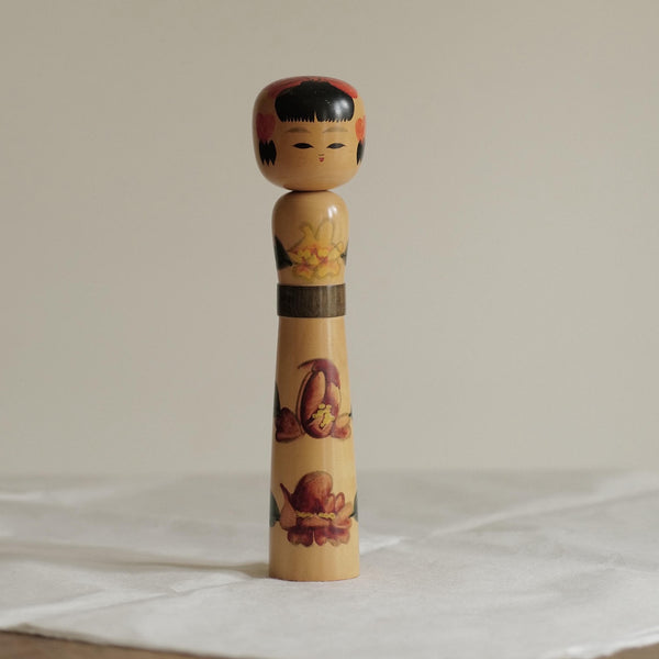 KOKESHI VINTAGE PAR SUSUMAGO MORIZO / 25 CM