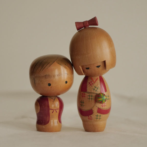 KOKESHI VINTAGE PAR ISHIDA WAICHI / 17,5 CM