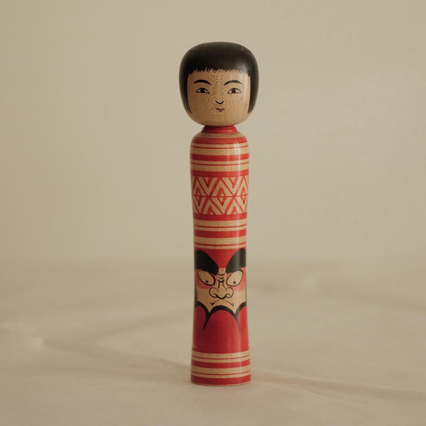 KOKESHI VINTAGE DE STYLE TSUGARU PAR HASEGAWA KENZO / 22 CM