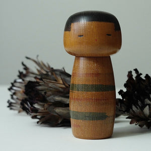 KOKESHI VINTAGE PAR YAMANAKA SANPEI / 18 CM